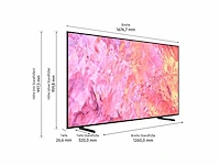 Samsung - qled-tv 4k q60c 75 inch (gq75q60cau), duits model), quantum dot-technologie, quantum hdr, airslim design - televisie - afbeelding 5 van  11