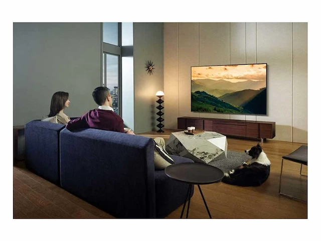 Samsung - qled-tv 4k q60c 75 inch (gq75q60cau), duits model), quantum dot-technologie, quantum hdr, airslim design - televisie - afbeelding 9 van  11