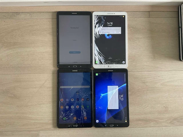 Samsung - samsung galaxy tab a - zwart (sm-t585) - tablet (4x) - afbeelding 4 van  5