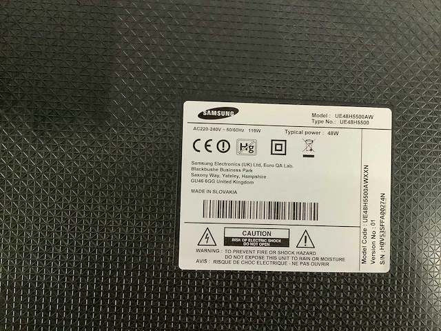 Samsung - televisie - afbeelding 4 van  4
