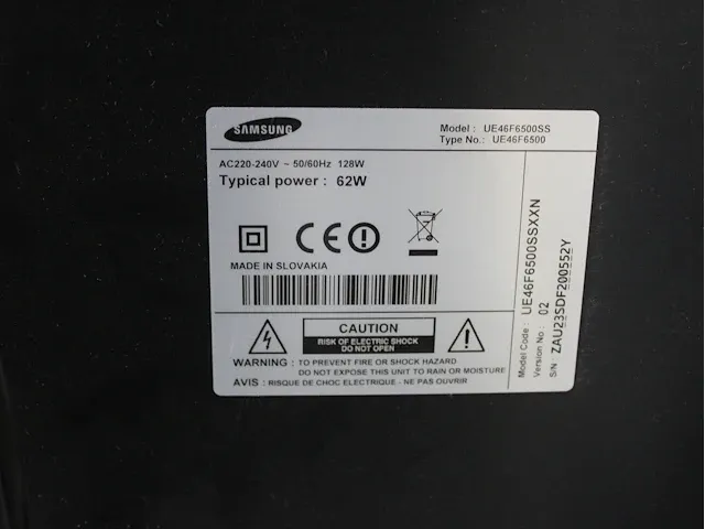 Samsung - televisies - werkend met schade (27x) - afbeelding 49 van  57