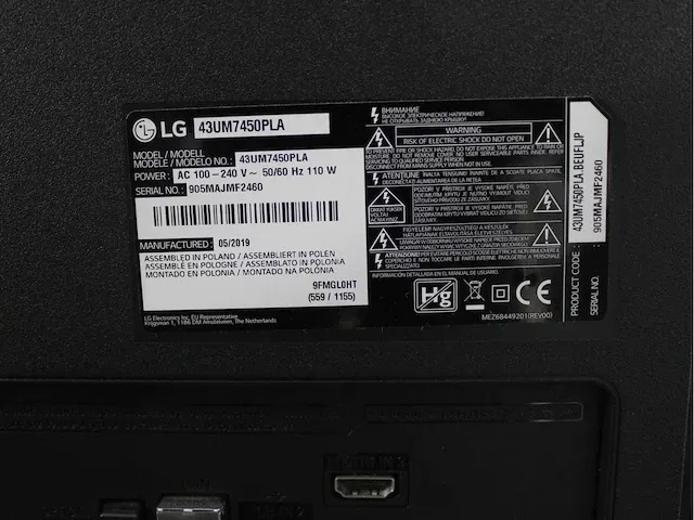 Samsung - televisies - werkend met schade (27x) - afbeelding 23 van  57