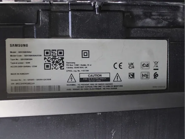 Samsung - televisies - werkend met schade (27x) - afbeelding 32 van  57