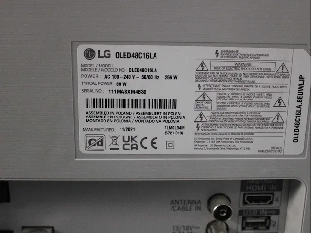 Samsung - televisies - werkend met schade (27x) - afbeelding 34 van  57