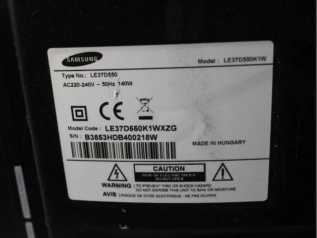 Samsung - televisies - werkend met schade (27x) - afbeelding 39 van  57