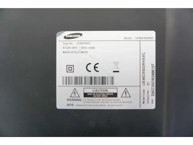 Samsung - ue46d5500 - televisie - afbeelding 3 van  4