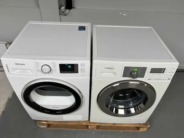 Samsung - wasmachine + samsung droger - afbeelding 11 van  14