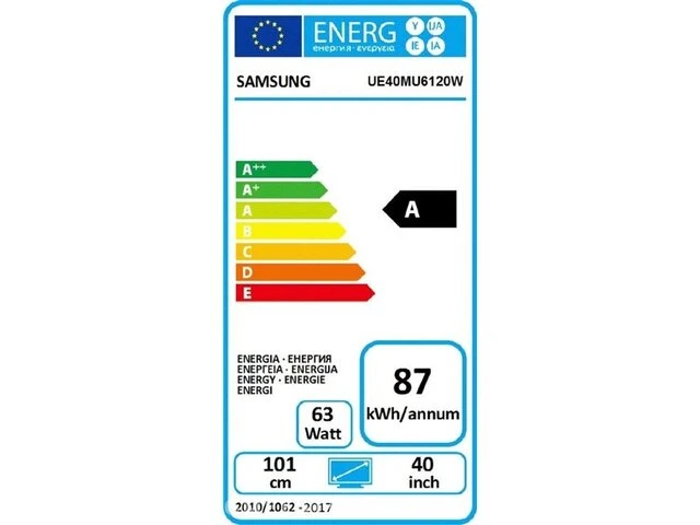 Samsung 101,6 cm (40") 4k ultra hd smart tv - zwart - afbeelding 5 van  5