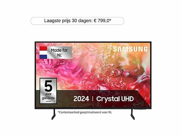 Samsung 75du7100 crystal uhd (2024) - afbeelding 1 van  3