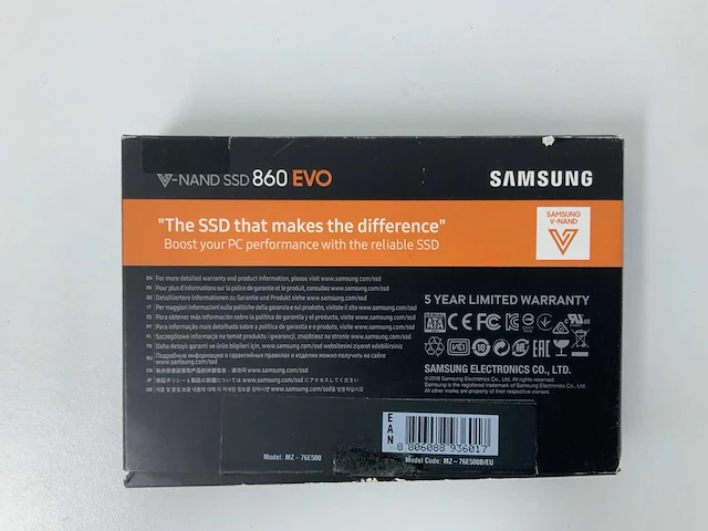 Samsung 860 evo 500gb sata 6gb/s - afbeelding 2 van  2