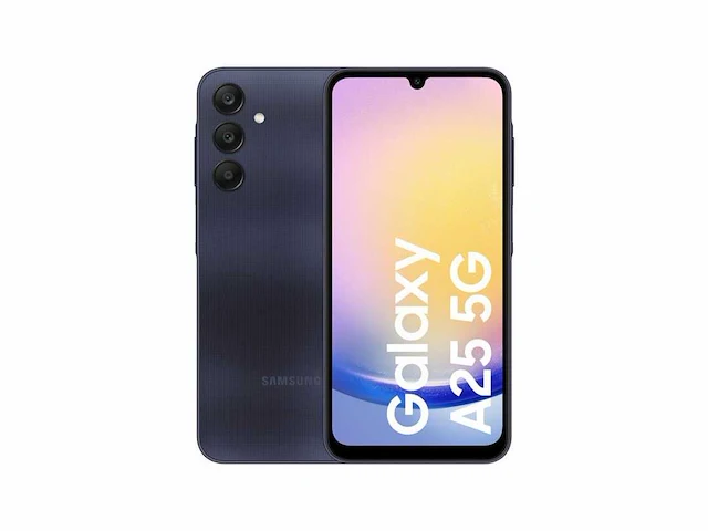 Samsung-a-256 a25 128gb zwart - afbeelding 1 van  3