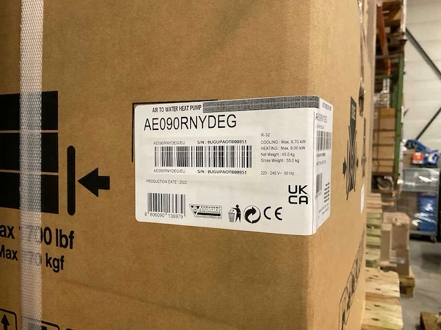 Samsung ae060rxedeg/ae090rnydeg warmtepomp - afbeelding 3 van  7