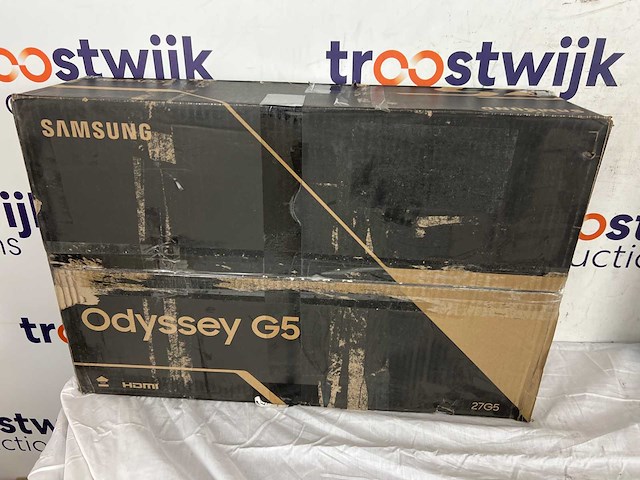 Samsung c27g54tqwr 68,6 cm (27") 2560 x 1440 pixels quad hd led zwart - afbeelding 2 van  2