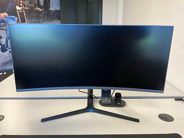Samsung c34h890wgr curved monitor - afbeelding 1 van  3
