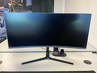 Samsung c34h890wgr curved monitor - afbeelding 1 van  3