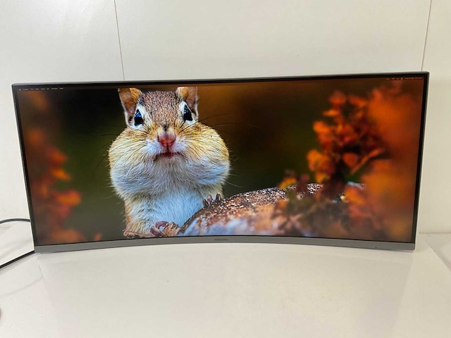 Samsung (c34h890wju) 34”, 3440x1440 (uwqhd) lcd curved monitor - afbeelding 1 van  7