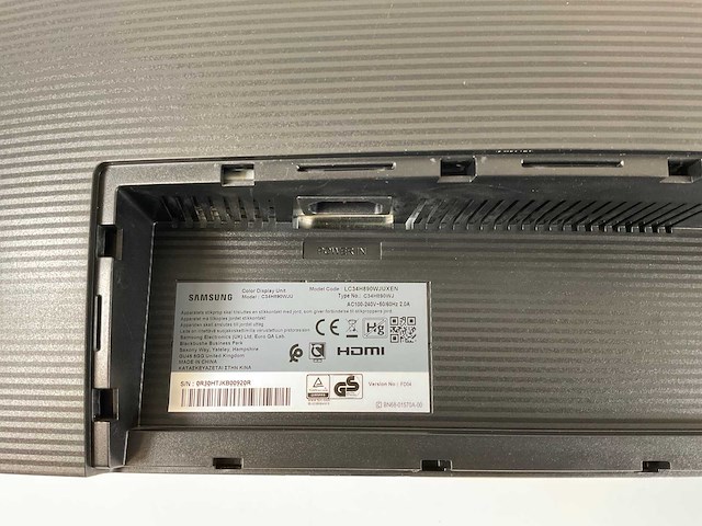 Samsung (c34h890wju) 34”, 3440x1440 (uwqhd) lcd curved monitor - afbeelding 7 van  7