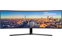 Samsung c49j890dku - ultrawide qhd curved usb-c va monitor - 48.9 inch - afbeelding 1 van  2