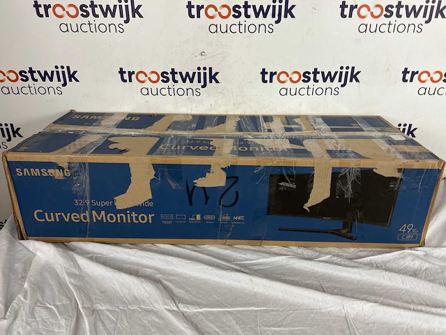 Samsung c49j890dku - ultrawide qhd curved usb-c va monitor - 48.9 inch - afbeelding 2 van  2