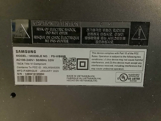 Samsung cinematic q-series hw-q900t soundbar - afbeelding 10 van  13
