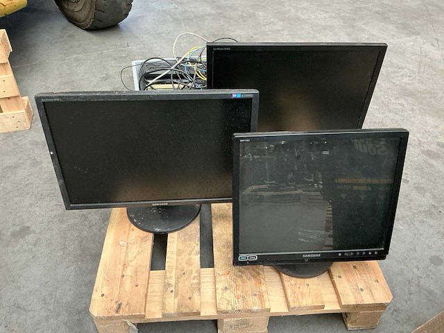 Samsung computerscherm (3x) - afbeelding 1 van  14