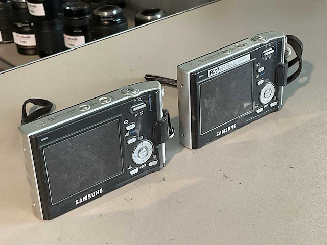 Samsung digimax i6 digitale fotocamera (2x) - afbeelding 3 van  6