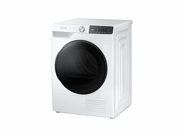Samsung dv90t7240bt wasdroger vrijstaand voorbelading 9 kg wit - afbeelding 1 van  6