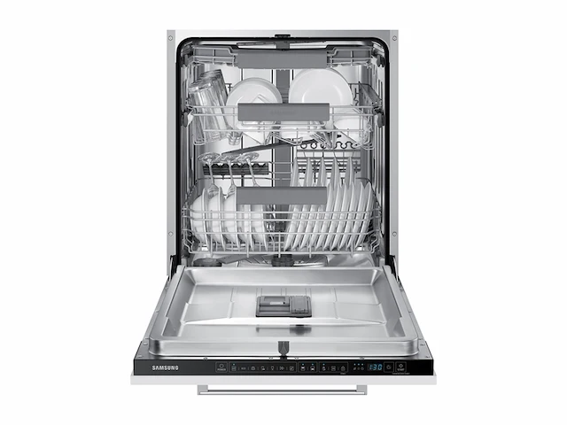 Samsung dw60a6092bb inbouw vaatwasser met auto open 60cm 14 couverts - afbeelding 1 van  9