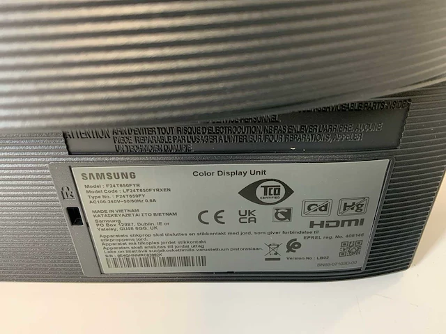 Samsung (f24t650fyr) 24”, 1920x1080 (fhd) ips monitor (new) - afbeelding 12 van  12