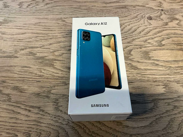 Samsung galaxy a12 64gb blauw - afbeelding 8 van  9