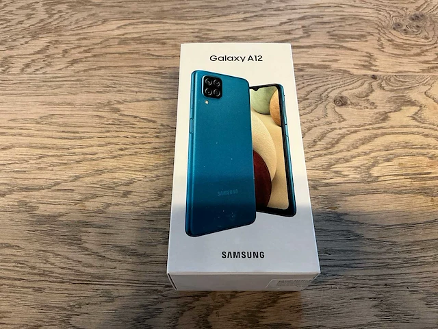Samsung galaxy a12 64gb blauw - afbeelding 8 van  9