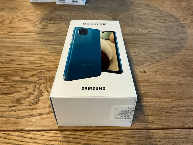Samsung galaxy a12 64gb blauw - afbeelding 8 van  9