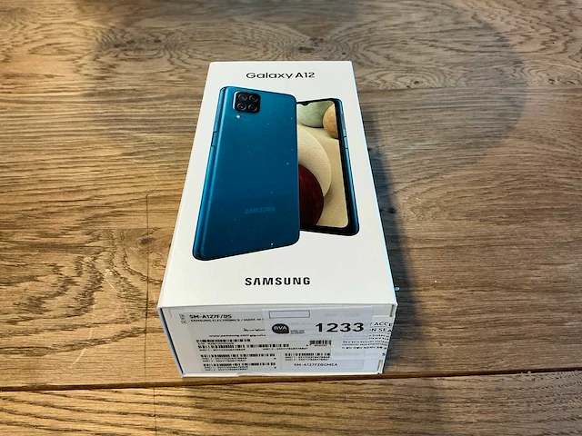 Samsung galaxy a12 64gb blauw - afbeelding 8 van  9