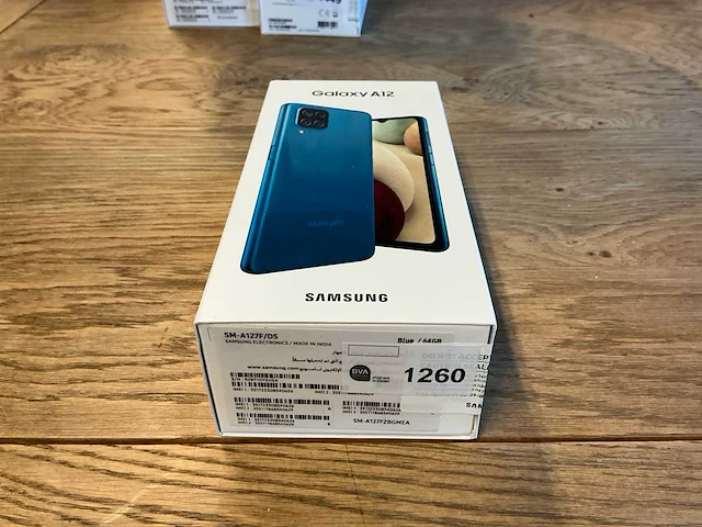Samsung galaxy a12 64gb blauw - afbeelding 8 van  9