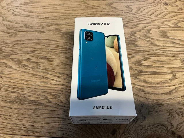 Samsung galaxy a12 64gb blauw - afbeelding 8 van  9