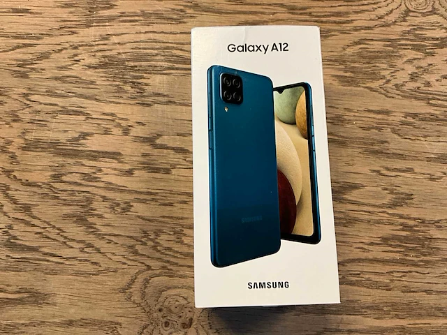 Samsung galaxy a12 64gb blauw - afbeelding 8 van  9
