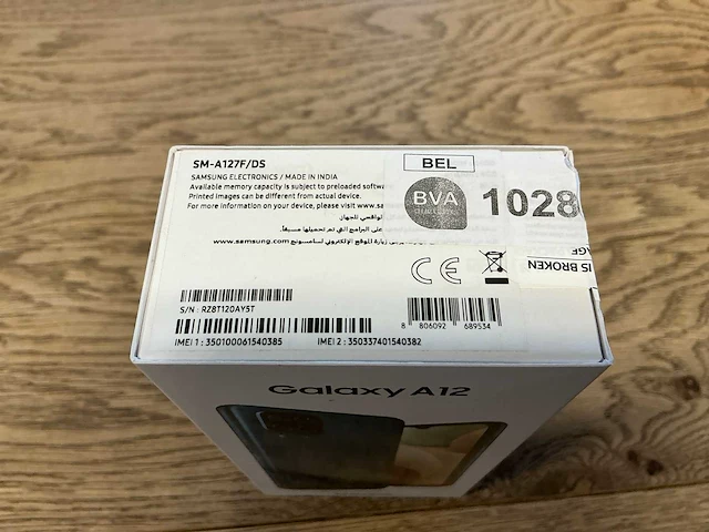 Samsung galaxy a12 64gb blauw - afbeelding 9 van  9