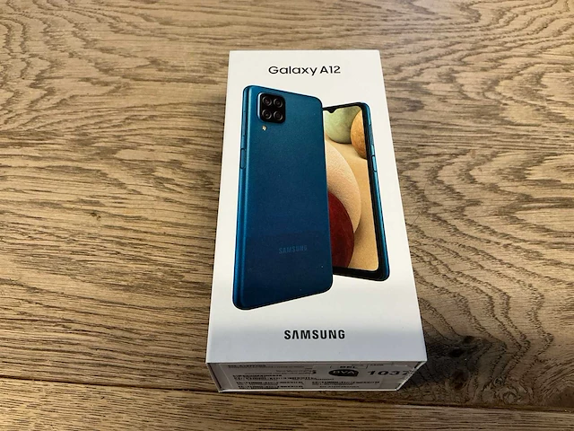 Samsung galaxy a12 64gb blauw - afbeelding 8 van  9