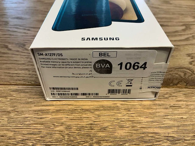Samsung galaxy a12 64gb blauw - afbeelding 9 van  9