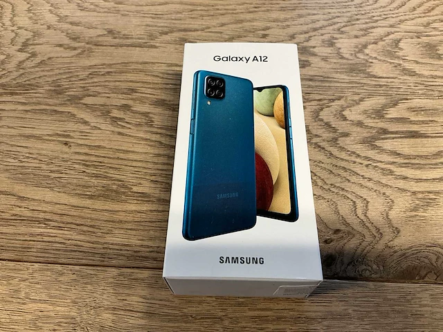 Samsung galaxy a12 64gb blauw - afbeelding 8 van  9