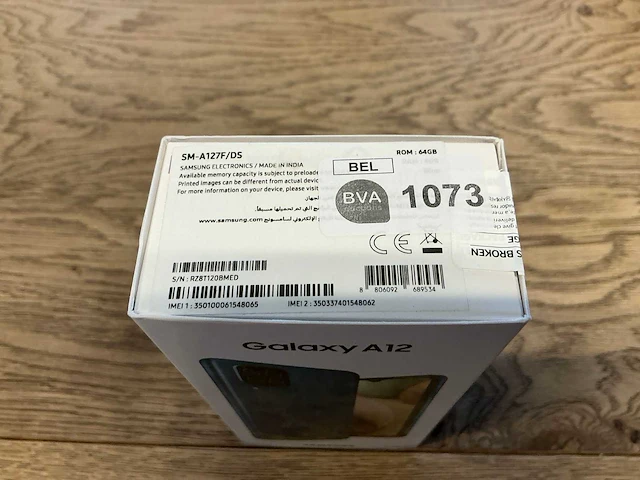Samsung galaxy a12 64gb blauw - afbeelding 9 van  9