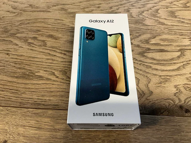 Samsung galaxy a12 64gb blauw - afbeelding 8 van  9