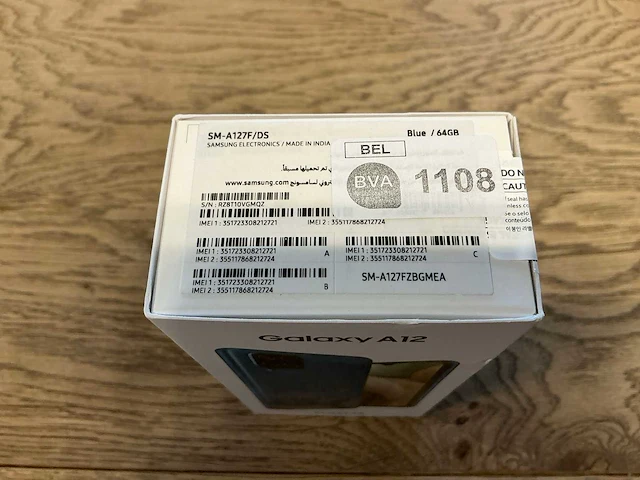 Samsung galaxy a12 64gb blauw - afbeelding 9 van  9