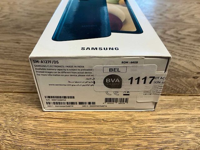 Samsung galaxy a12 64gb blauw - afbeelding 9 van  9