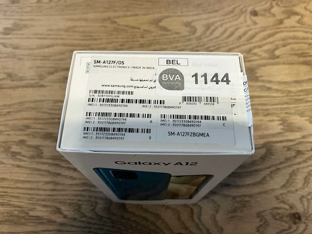 Samsung galaxy a12 64gb blauw - afbeelding 9 van  9
