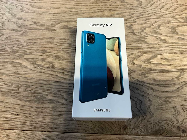 Samsung galaxy a12 64gb blauw - afbeelding 8 van  9