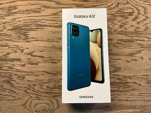 Samsung galaxy a12 64gb blauw - afbeelding 8 van  9