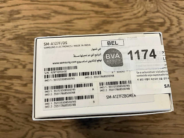 Samsung galaxy a12 64gb blauw - afbeelding 9 van  9