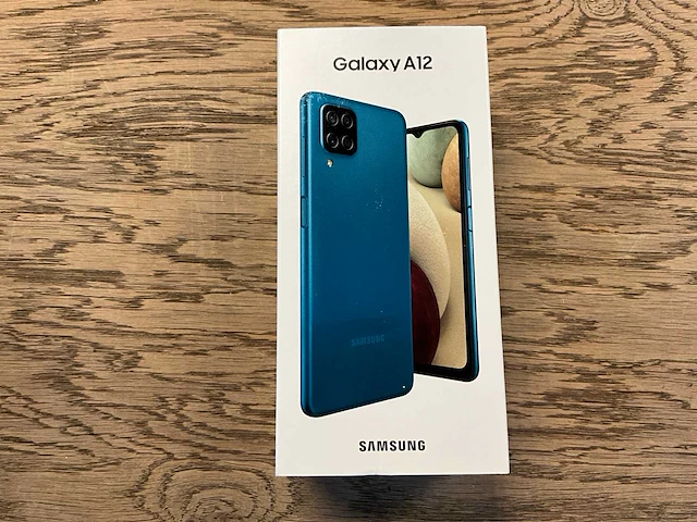 Samsung galaxy a12 64gb blauw - afbeelding 8 van  9