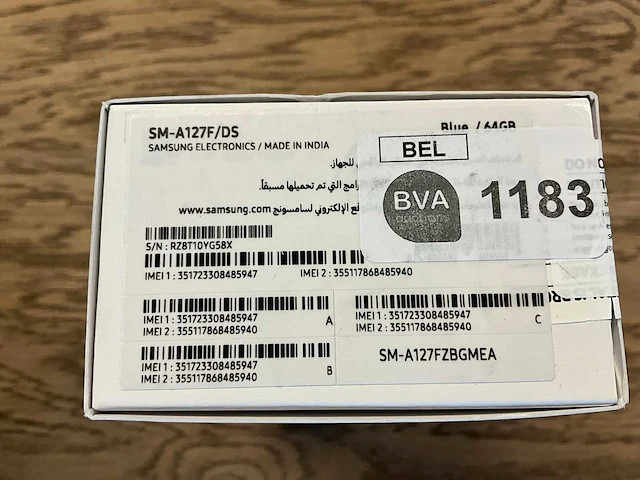 Samsung galaxy a12 64gb blauw - afbeelding 9 van  9